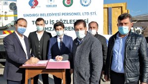 Sındırgı Belediyesi personeline zam