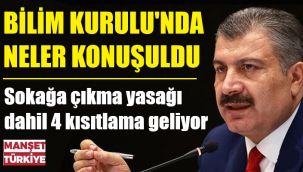 Sokağa çıkma yasağı gündemde