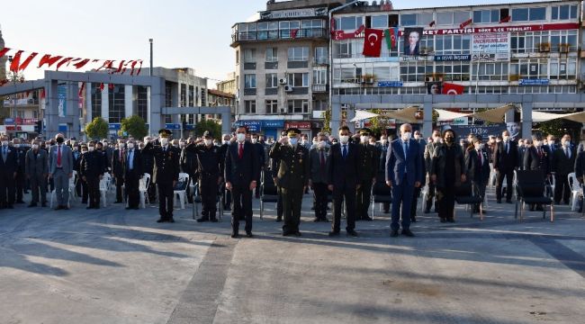Söke'de Atatürk törenle anıldı