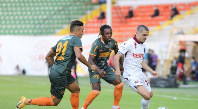 Süper Lig: Aytemiz Alanyaspor: 1 - Trabzonspor: 1