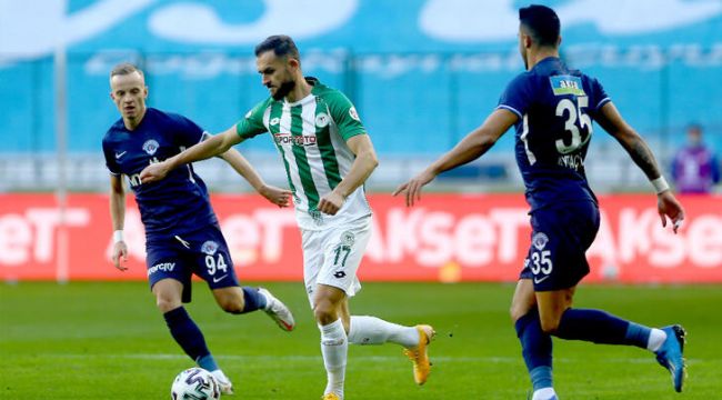 Süper Lig: Konyaspor: 2 - Kasımpaşa: 1