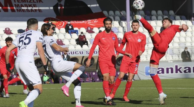 TFF 1. Lig: Keçiörengücü: 1 - Adana Demirspor: 0