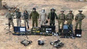 Türk mayın ekibi Karabağ'da