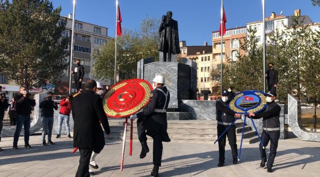 Ulu Önder Mustafa Kemal Atatürk Kars'ta anıldı