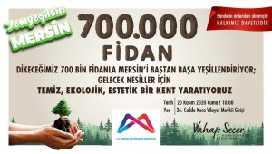 'Yeşil Mersin' projesi başlıyor