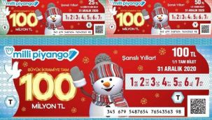 Yılbaşı çekilişi büyük ikramiyesi belli oldu