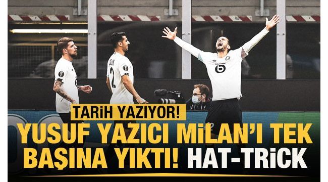 Yusuf'tan bir hat-trick daha