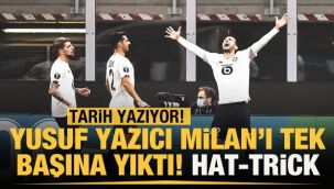 Yusuf'tan bir hat-trick daha