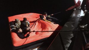 9 düzensiz göçmen kurtarıldı