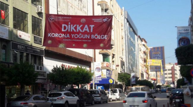 Afişli korona uyarısı