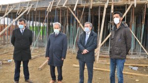 Akşehir'de yeni otogar inşaatı hızla yükseliyor