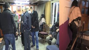 Alt katta fuhuş, üst katta kumar!