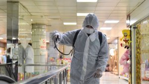 Ankara Büyükşehir Belediyesi'nden esnafa hijyen desteği