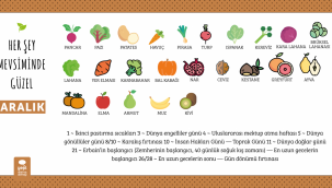 Aralık ayında hangi sebze ve meyveler tüketilmeli?