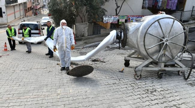 Atık su kanalları kazısız teknolojiyle yenileniyor