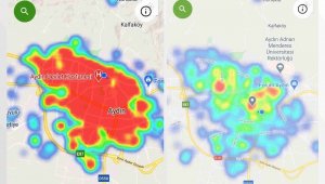 Aydın'da risk haritası, görenleri hem şaşırttı hem sevindirdi