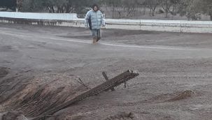 Ayvalık'ta çevre felaketi! Duvar yıkıldı, karasu dereye aktı