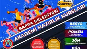 Bafra Belediyesi'nden ücretsiz akademi hazırlık kursları