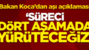 Bakan Koca aşının ilk kimlere vurulacağını açıkladı