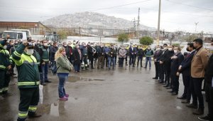 Başkan Batur, belediye personeliyle 2020'yi uğurladı