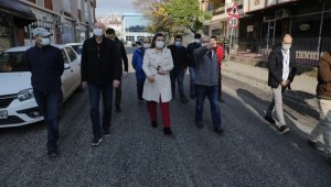 Başkan Hürriyet, asfalt çalışmalarını yerinde inceledi