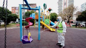 Bayraklı Belediyesi, 86 bin noktayı dezenfekte etti