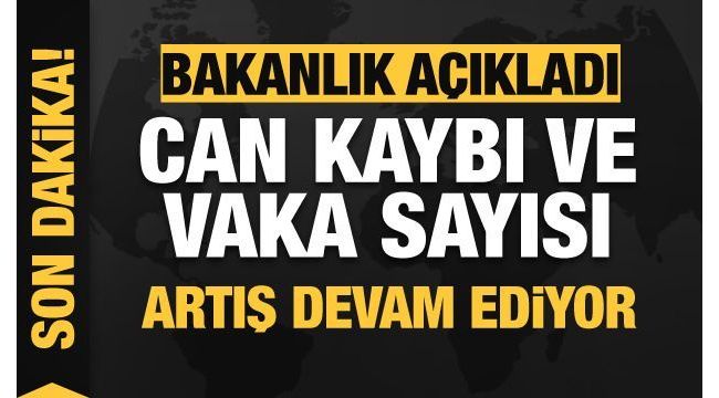 Bugün korona virüsten 190 kişi hayatını kaybetti