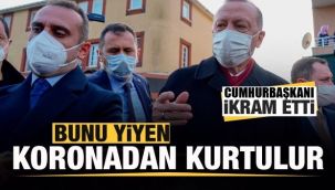 Bunu yiyen koronadan kurtulur