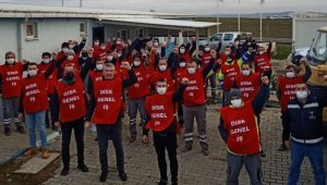 Büyükşehir'de 2.500 çalışandan iş bırakma eylemi