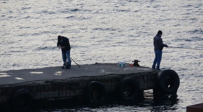 Çanakkale'de olta balıkçılarına 3 metre ayarı