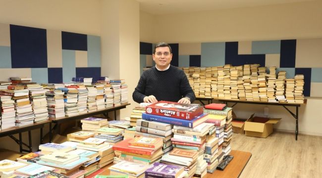 Cemil Meriç Kitaplığı'na 3 ayda 36 bin kitap bağışlandı