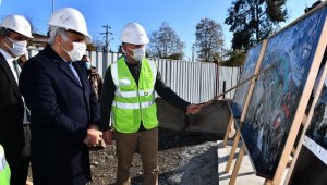 Çömlekçi Kentsel Dönüşüm Projesi'nin 1. etap çalışmaları sürüyor