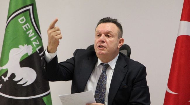 Denizlispor'un yönetimi tam kadro açıklama yaptı