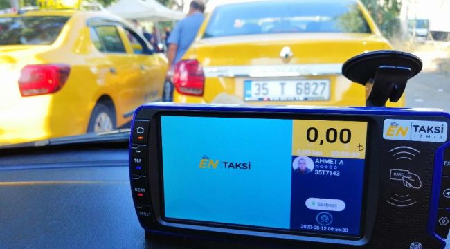 Dijital taksicilikte İzmir model oldu