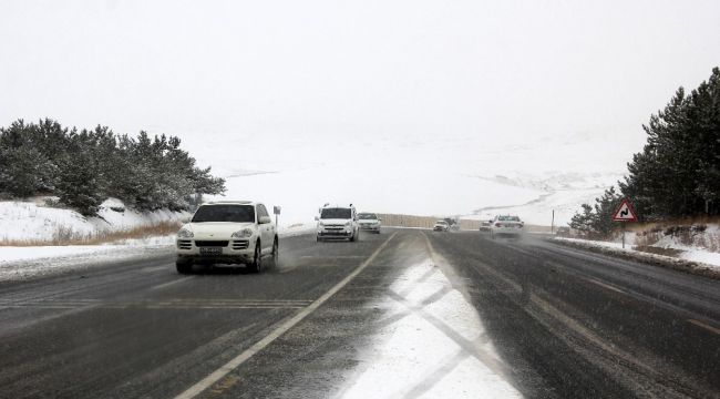 Doğu Anadolu'daki 5 ilde kar yağışı