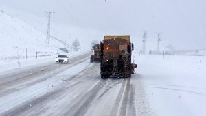Doğu Anadolu'nun yüksek kesimlerinde kar yağışı