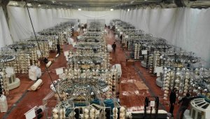 Dünyanın kumaşı artık Elazığ'dan