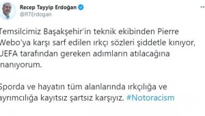 Erdoğan: Ayrımcılığa kayıtsız şartsız karşıyız