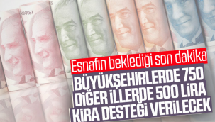 Erdoğan'dan esnafa destek açıklaması