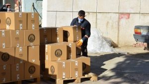 Ergani Belediyesi taziye paketi uygulamasını hayata geçirdi