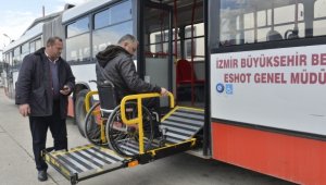 ESHOT, engelliye elektronik hizmet için bakanlığa başvurdu