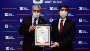 Eskişehir OSB "TSE Covid-19 Güvenli Hizmet Belgesi" aldı