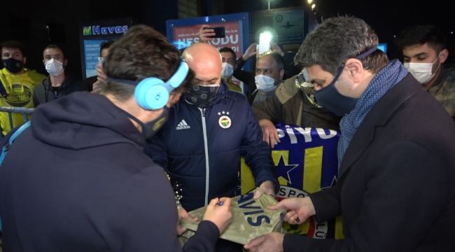 Fenerbahçe, kafilesi Gaziantep'te geldi
