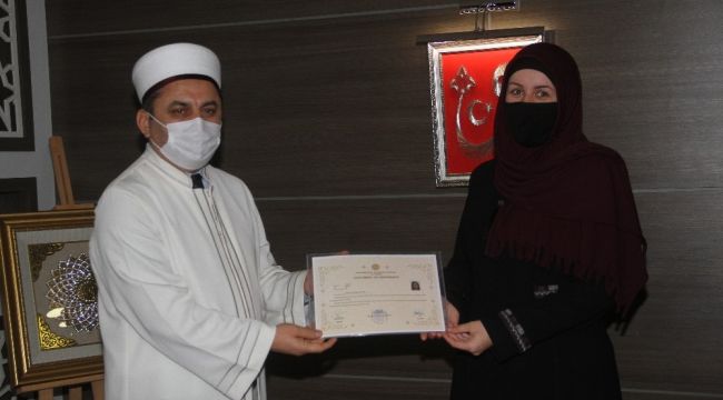 Fethiye'de İngiliz Marie, "Elif" adını aldı