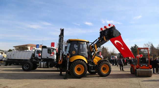 Gaziantep Büyükşehir, araç filosunu genişletti