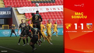 Göztepe tek puana razı oldu