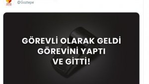 Göztepe'den imalı paylaşım