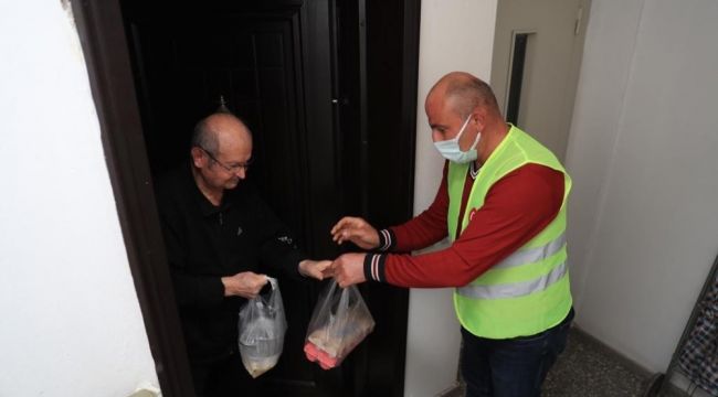 Hafta sonu kısıtlamasında vatandaşların ihtiyaçları bir bir karşılandı