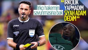 Hakemin savunması bile suç