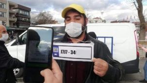 HES kodunu plaka yaptı, öyle geziyor